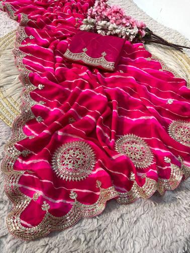 Vinayak traditional lehriya wholesale saree market price list